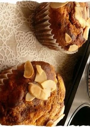 A picture of Chocolate Marble Muffins.