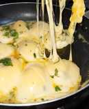 Nueva forma de hacer huevos duros con queso y salchichas