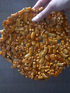 A picture of Dry coconut farali Chikki.
