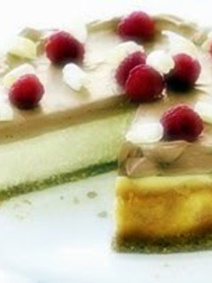 A picture of Chocolate Mousse Cheesecake.