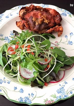 รูปของ ~ Soft Shell Crab Salad~