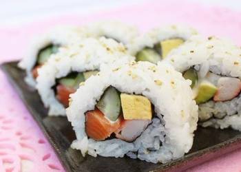 Best Recipe California Roll with Wine Vinegar Delicious and Healthy