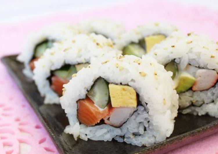 California Roll with Wine Vinegar California Roll with Wine Vinegar
