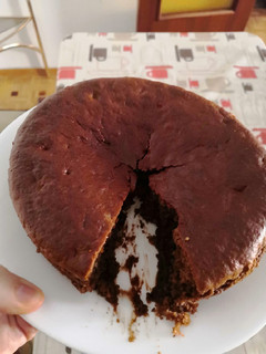 Una foto de Bizcocho de ColaCao y muesli