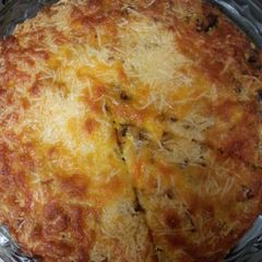 A picture of Cheesy Bacon Frittata.