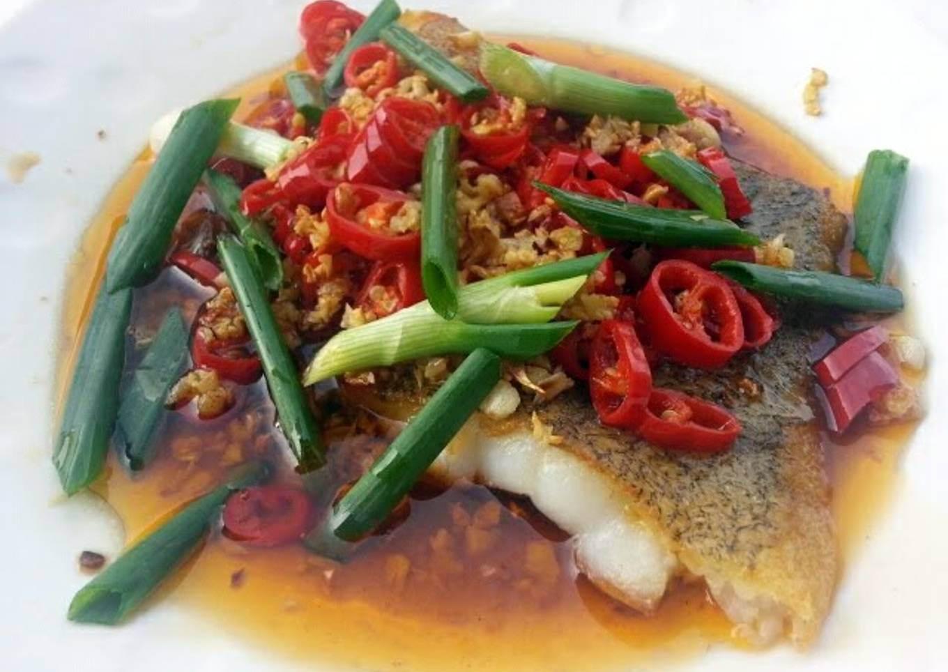 Fish In Red Chili Pepper