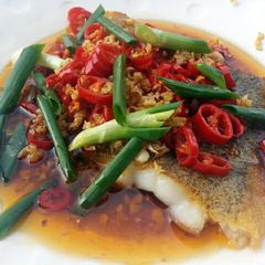A picture of Fish In Red Chili Pepper.