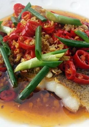 A picture of Fish In Red Chili Pepper.
