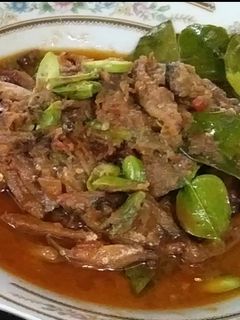 Foto resep Oseng Teri Pete