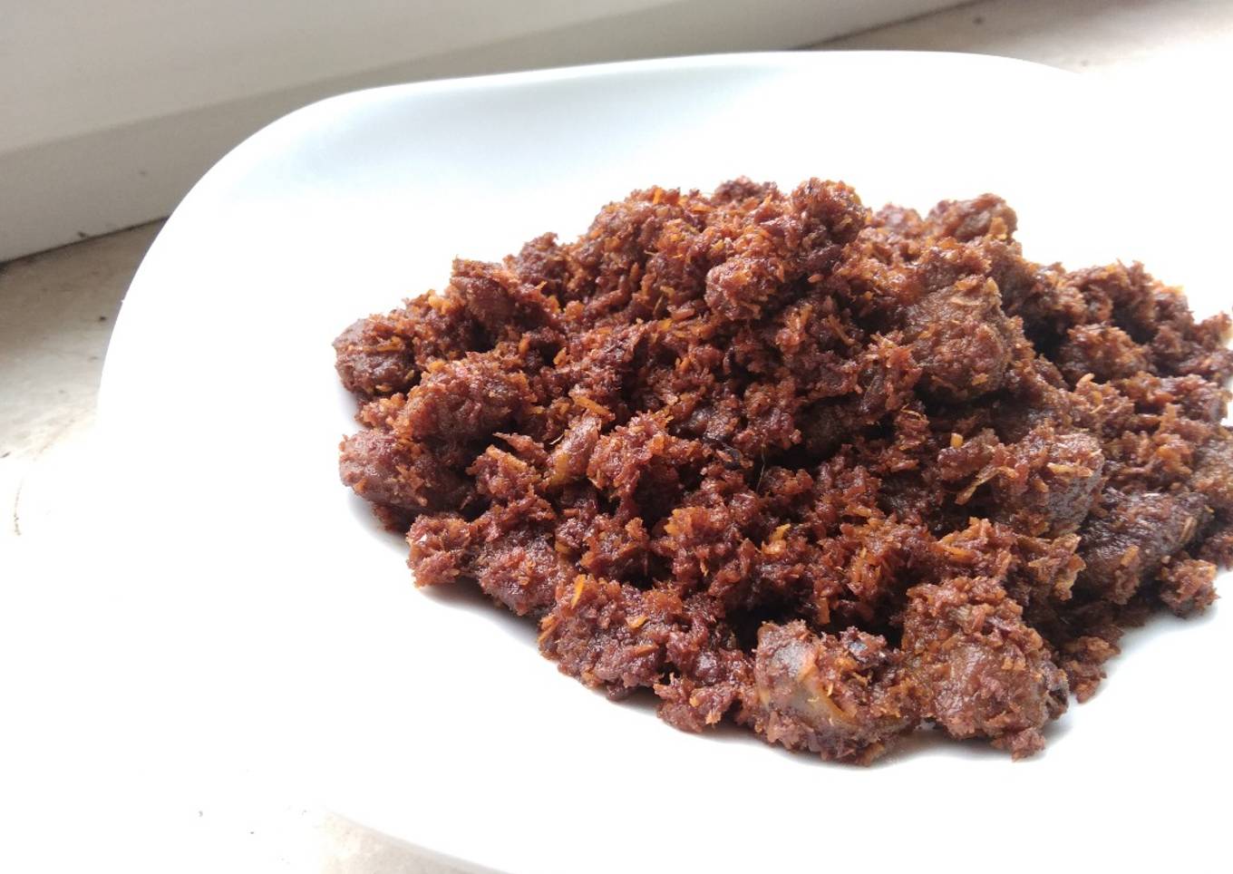 Rendang daging sapi