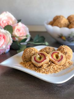 O poză a rețetei Gomboți cu prune.