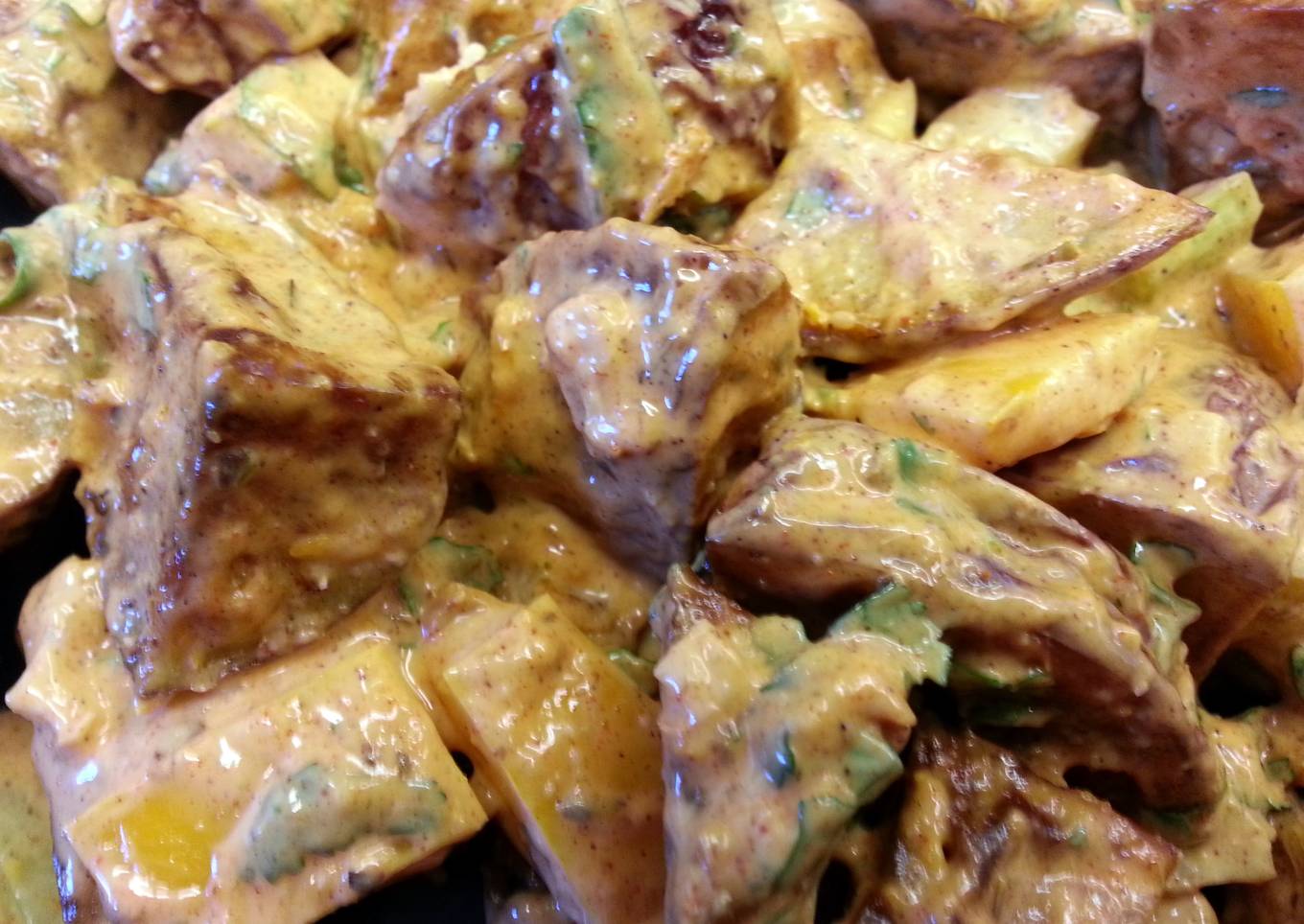 Smokey Ancho Chile Potato Salad