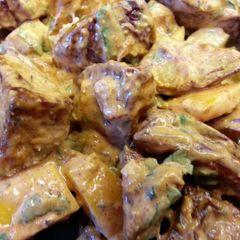 A picture of Smokey Ancho Chile Potato Salad.