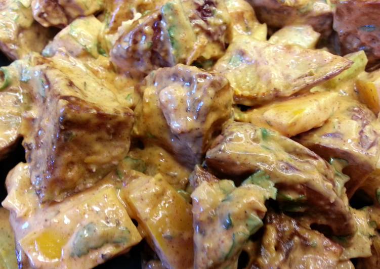 Simple Way to Prepare Super Quick Homemade Smokey Ancho Chile Potato Salad