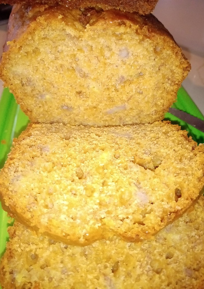 Una foto de Budín de Banana Split