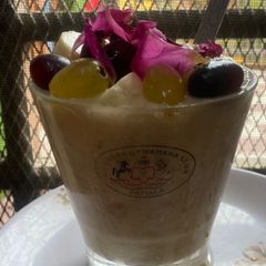 A picture of Peanut butter overnight Oats.