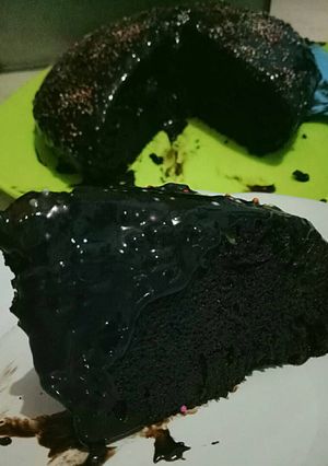 Foto resep Super moist steamed chocolate cake