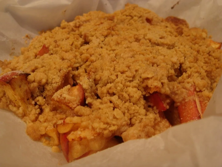 Recipe An Easy Dessert! Apple Crumble which So Delicious