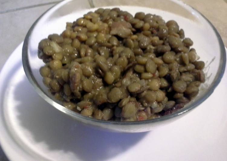Recipe of Speedy Lentils