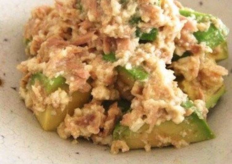 Tofu and Avocado Salad with Yuzu Pepper Paste