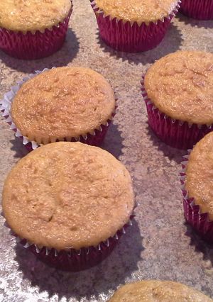 A picture of Banana Spice Muffins.