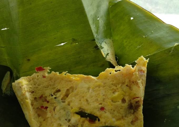 Yuk intip, Cara mudah membuat Botok tahu kuning dn daging ala kadarnya 😁 dijamin spesial