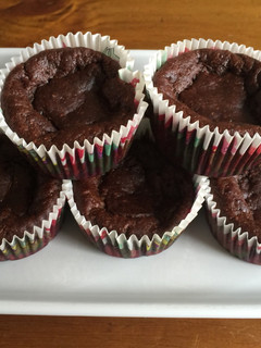 A picture of Zucchini, banana muffins.