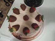 A picture of strawberry jello
