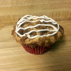 A picture of Apple Streudel Muffins.