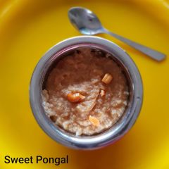 A picture of Sweet Pongal/ Sakkarai Pongal.