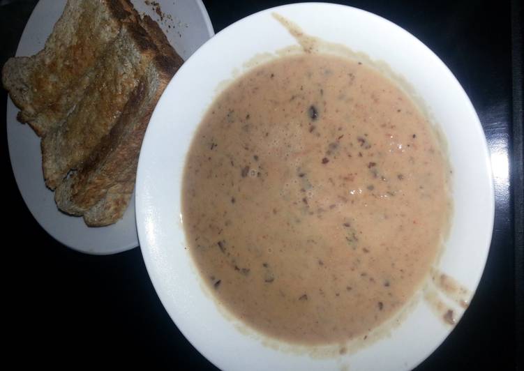 Recipe of Super Quick Homemade bacon and bean soup