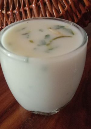 A picture of Spiced Buttermilk.