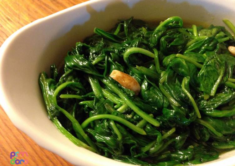 Steps to Prepare Perfect Spicy spinach