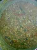 Masoor Dal (red lentils in Indian spices)