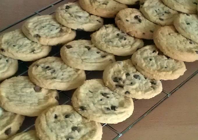 Vickys Chocolate Chip Cookies, GF DF EF SF NF