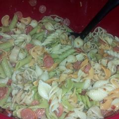 A picture of Pasta salad.