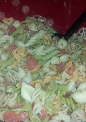 A picture of Pasta salad.