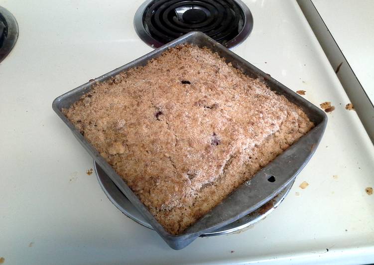 Steps to Prepare Any-night-of-the-week Blueberry Buckle