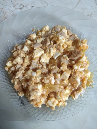 Langkah Gampang Membikin Resep Bakso tofu saos telur asin yang Lezat Sekali Anti Ribet, Bikin Ngiler