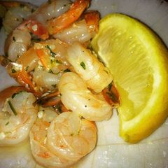 A picture of Irvixen's Shrimp Scampi.