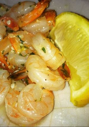 A picture of Irvixen's Shrimp Scampi.