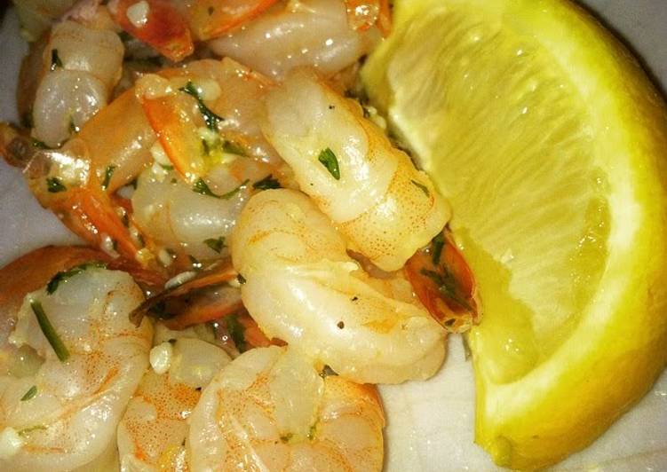 Simple Way to Make Super Quick Homemade Irvixen&#39;s Shrimp Scampi