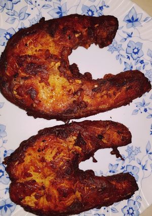 A picture of 3 Spice Fish Masala.