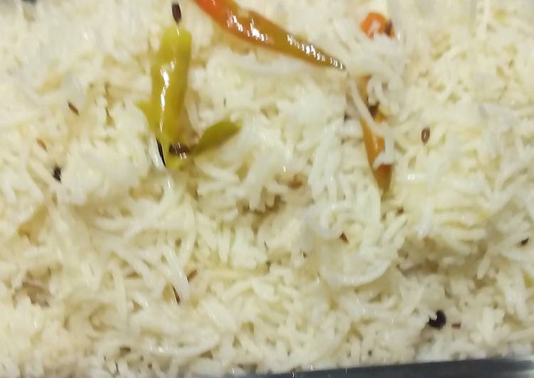 Easiest Way to Make Super Quick Homemade Zeera Rice (Pilaf)