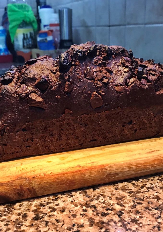 Una foto de Budín de chocolate saludable