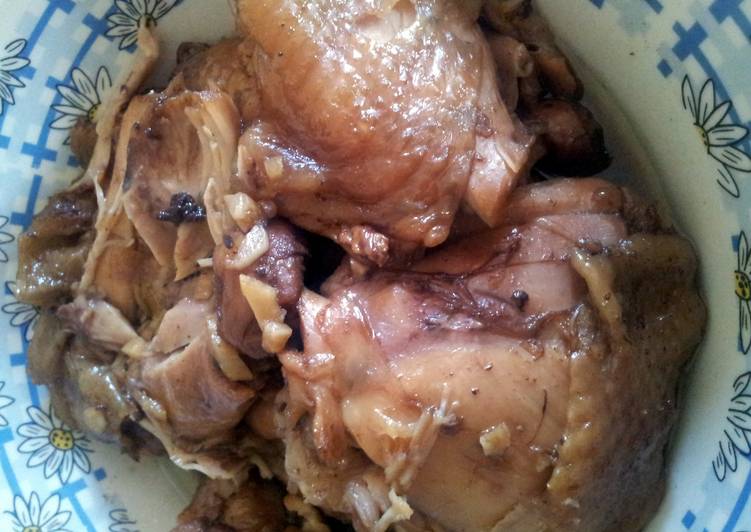 Step-by-Step Guide to Prepare Homemade shoyu chicken