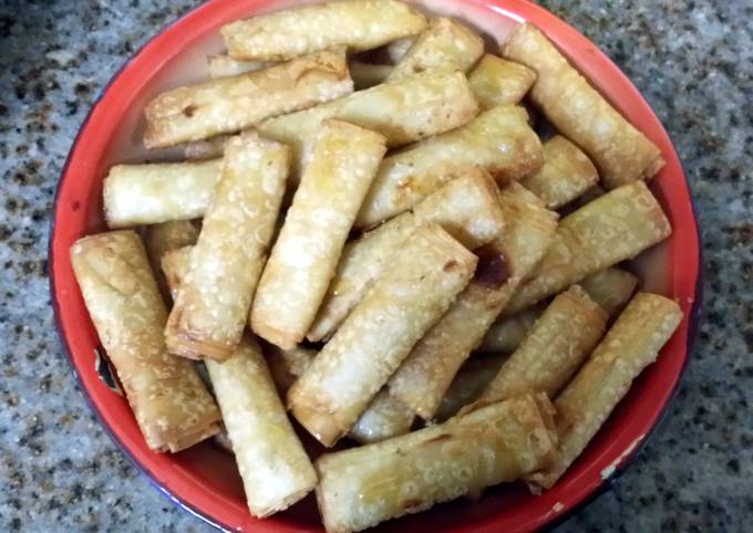 Recipe of Delicious Sweet honey cream cheese roll ups