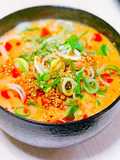 Creamy Spicy Udon with Milk