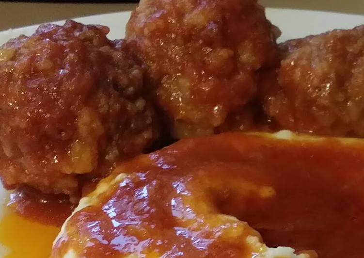 Steps to Prepare Homemade Porcupine balls