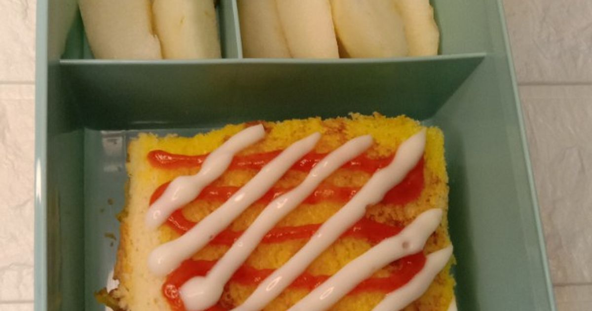 Roti Bakar Kornet 🥪 (Ide Bekal)